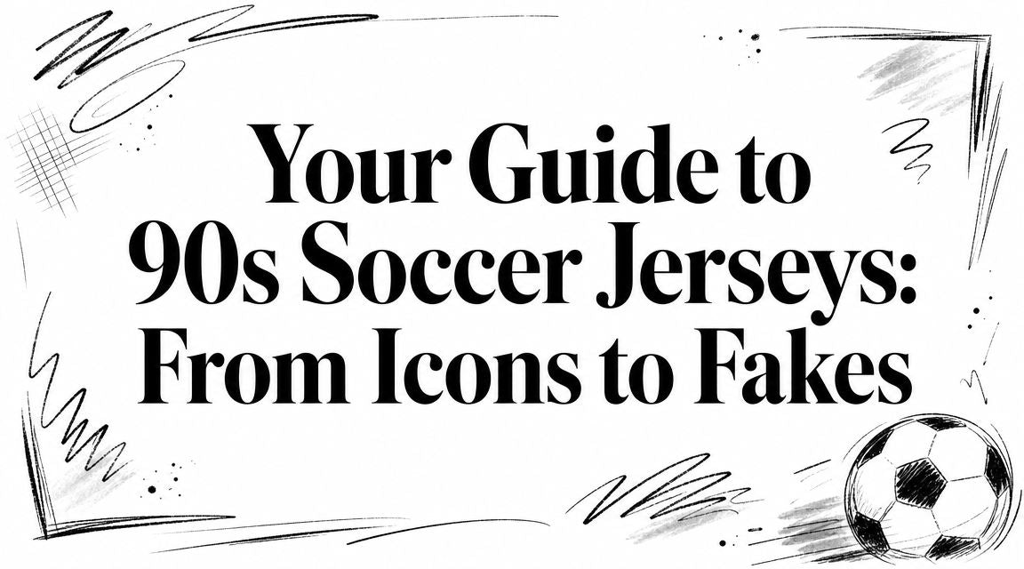 Your Guide to 90s Soccer Jerseys: From Icons to Fakes