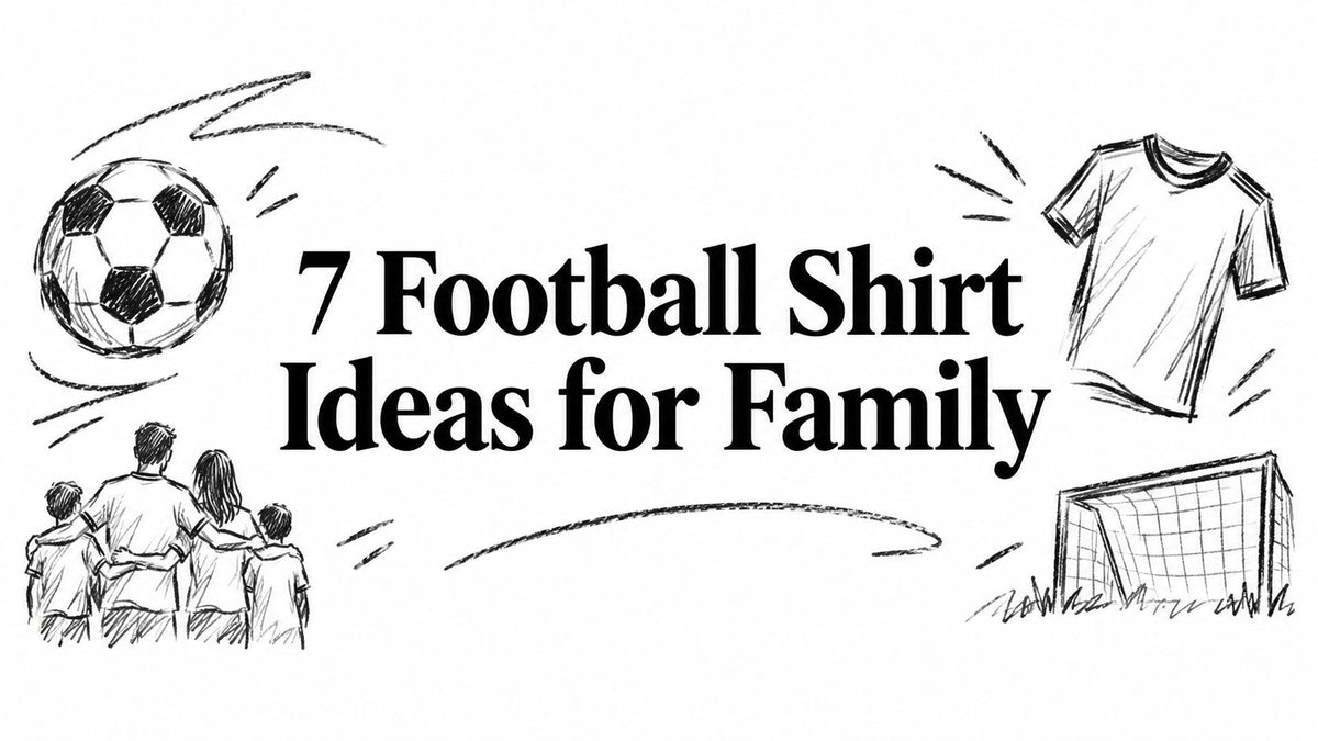 7 Football Shirt Ideas for Family