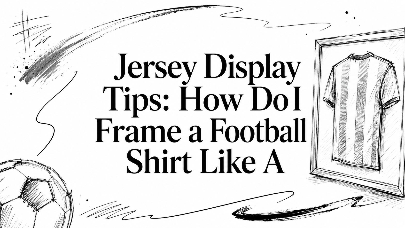 Jersey Display Tips: How Do I Frame a Football Shirt Like A
