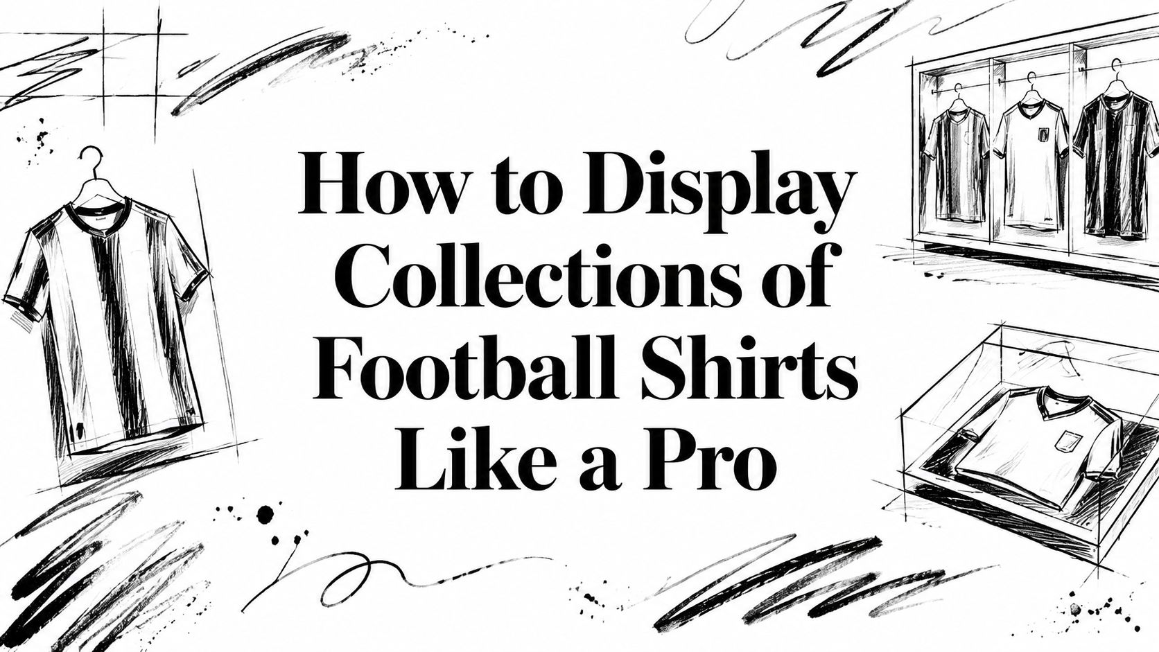 How to Display Collections of Football Shirts Like a Pro