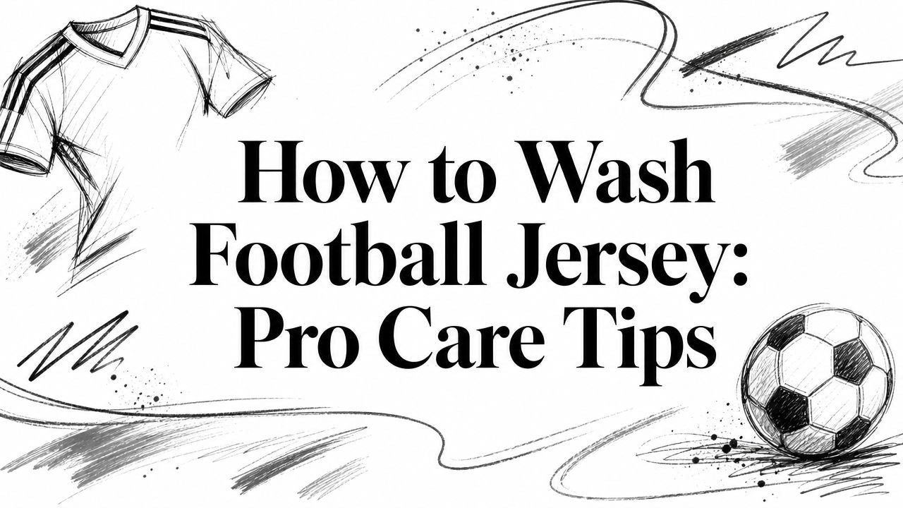 How to Wash Football Jersey: Pro Care Tips