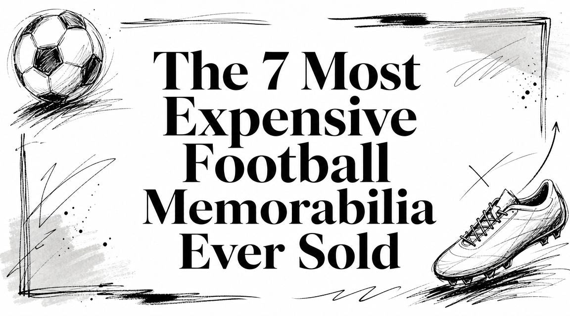 The 7 Most Expensive Football Memorabilia Ever Sold