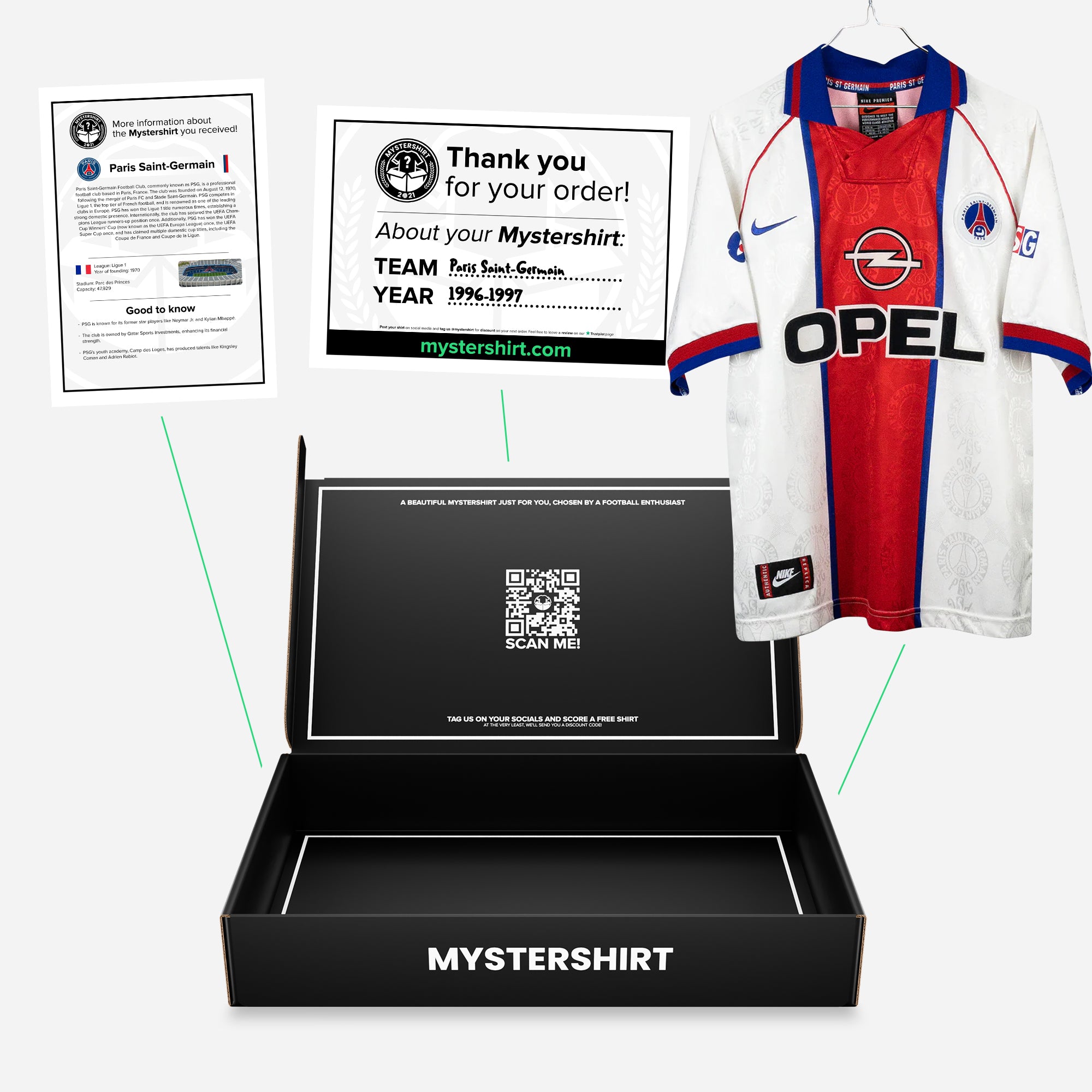 Retro Football Shirt Mystery Box Mystershirt