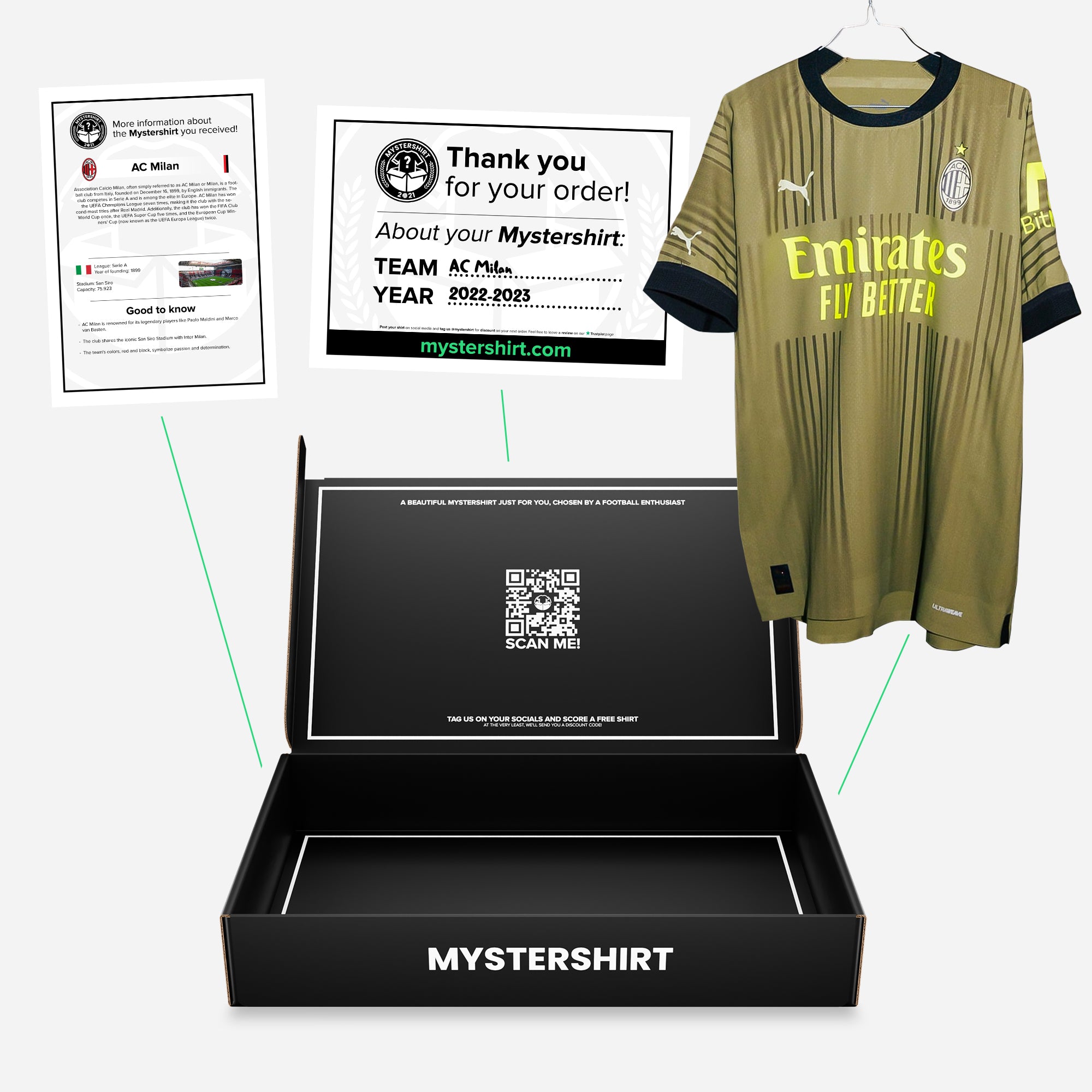 Christmas Bundle Box voetbaltenues Mystershirt