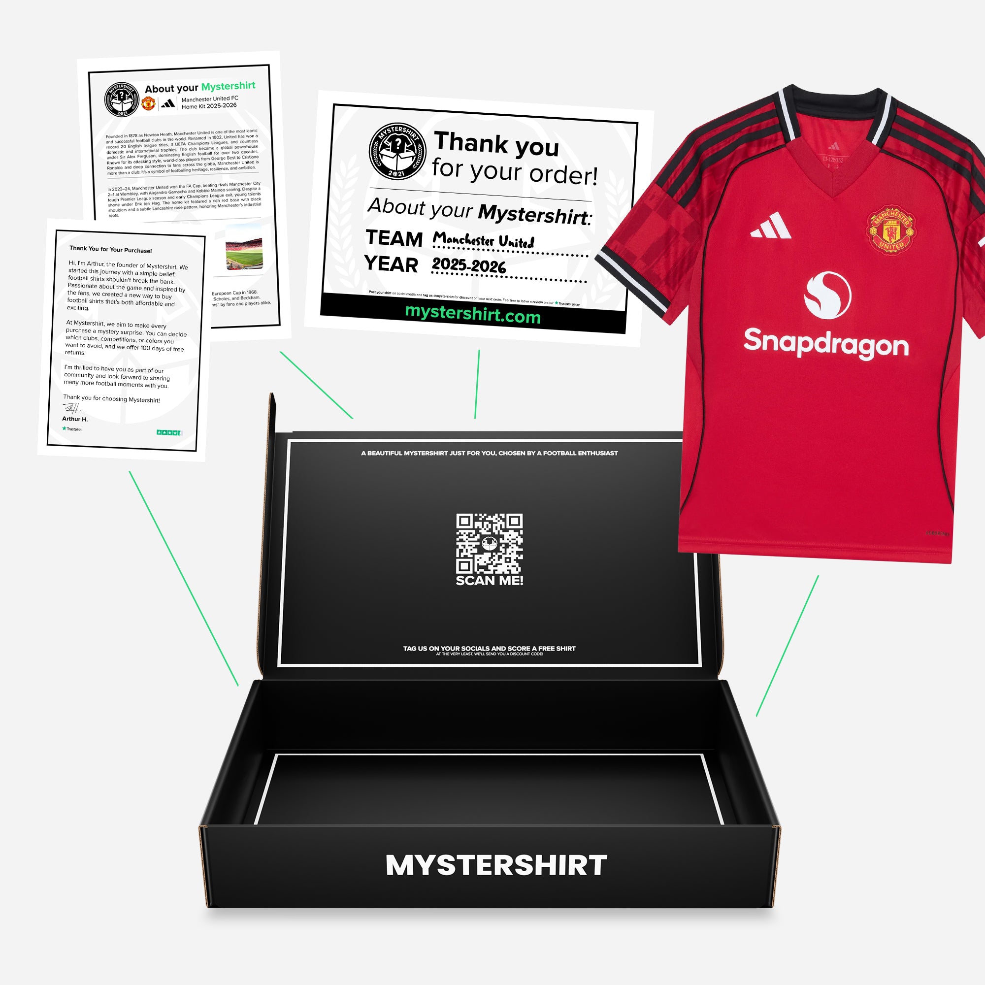 25-26 Season Football Shirt Mystery Box Mystershirt