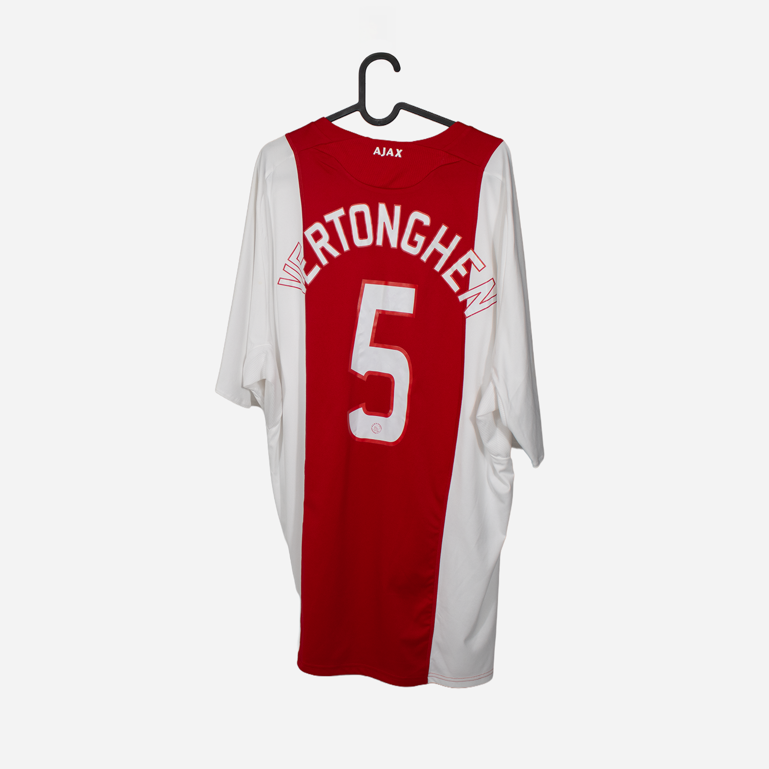 Ajax 2008-09 Home Shirt – Jan Vertonghen #5 voetbaltenues Mystershirt
