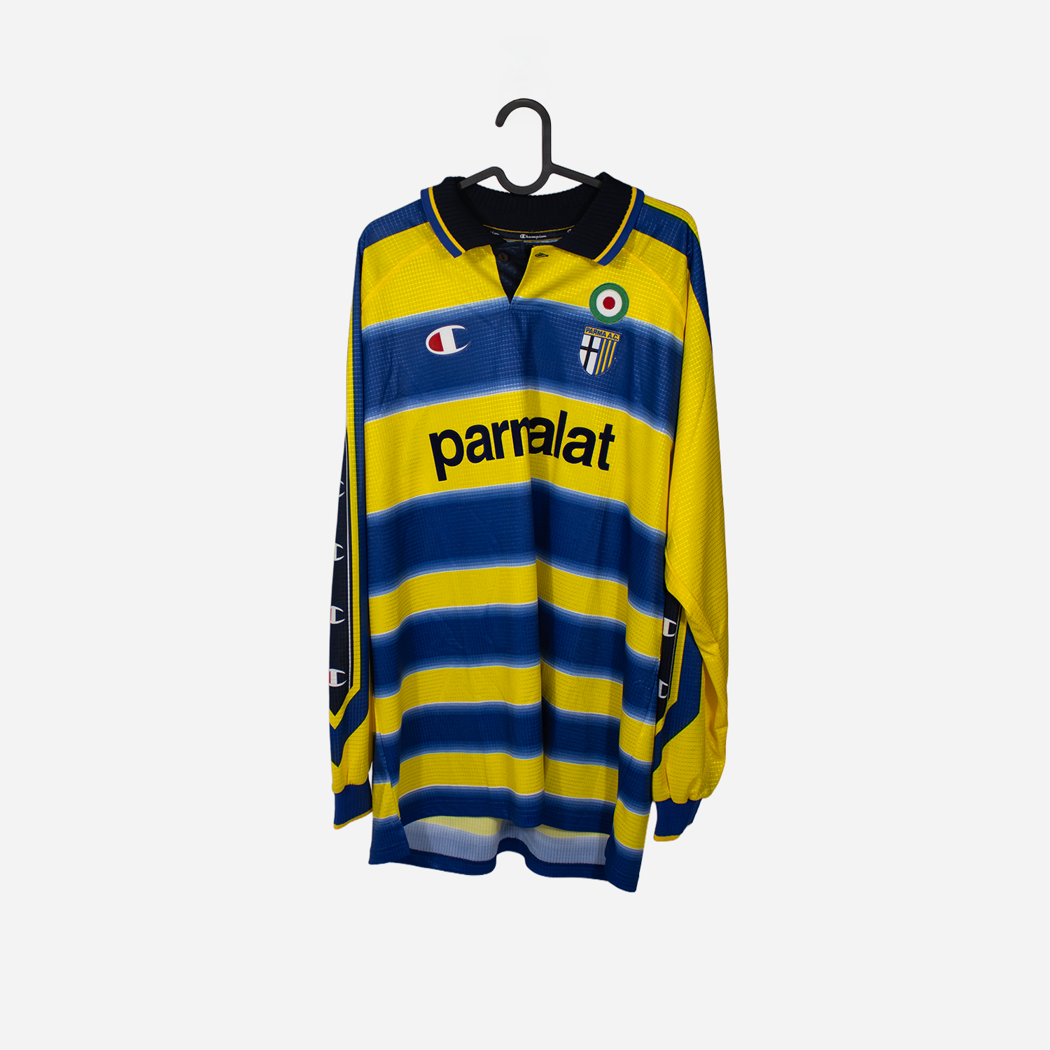 Parma 1997–98 Home Shirt (Long Sleeve) - Walem #25 voetbaltenues Mystershirt