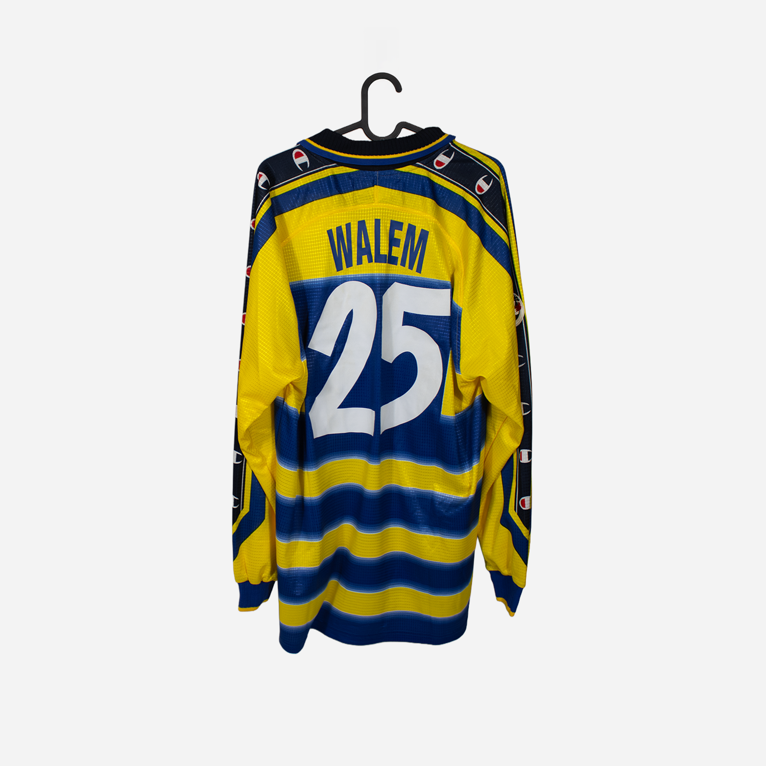 Parma 1997–98 Home Shirt (Long Sleeve) - Walem #25 voetbaltenues Mystershirt