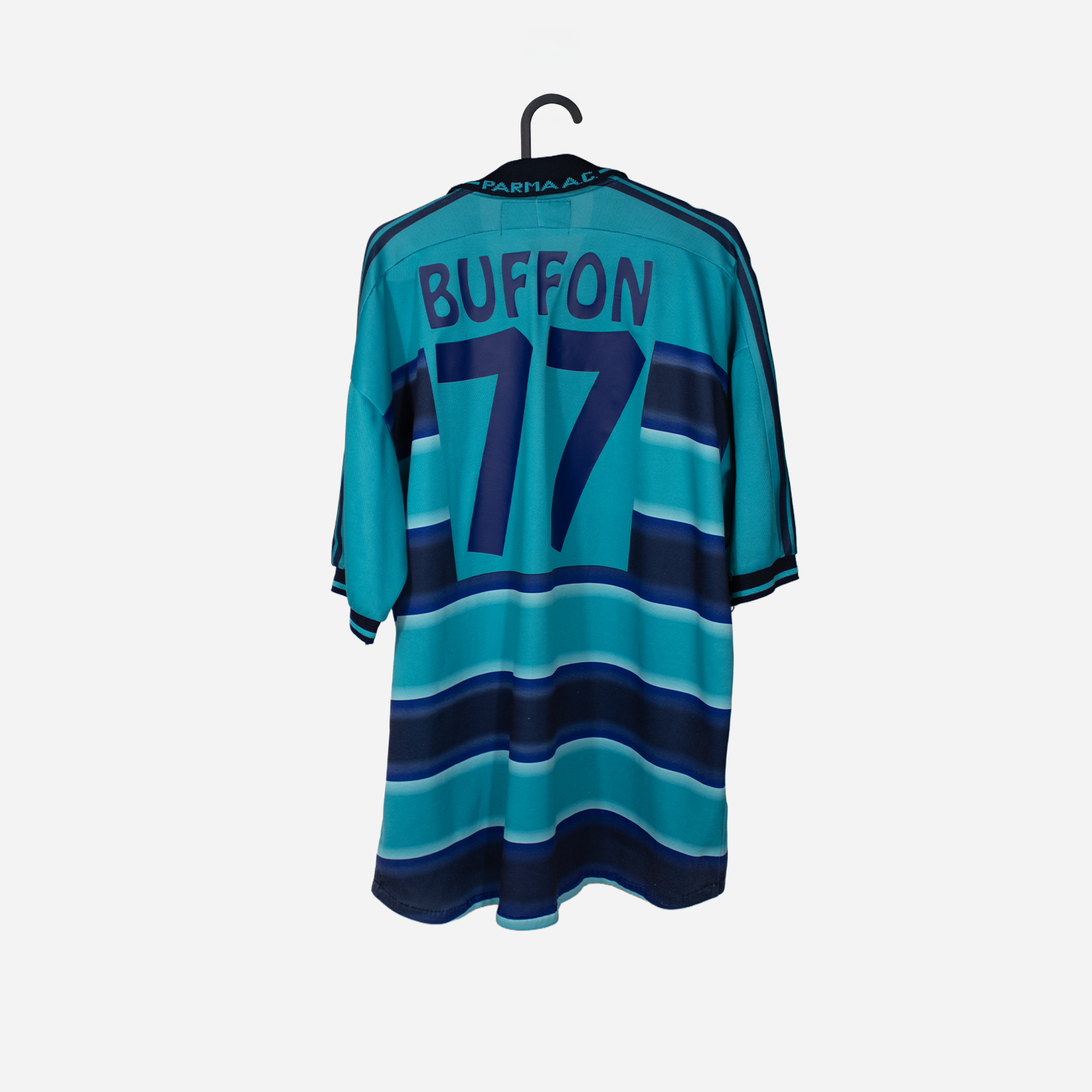 Parma 1998–99 Goalkeeper Shirt – Buffon #77 voetbaltenues Mystershirt