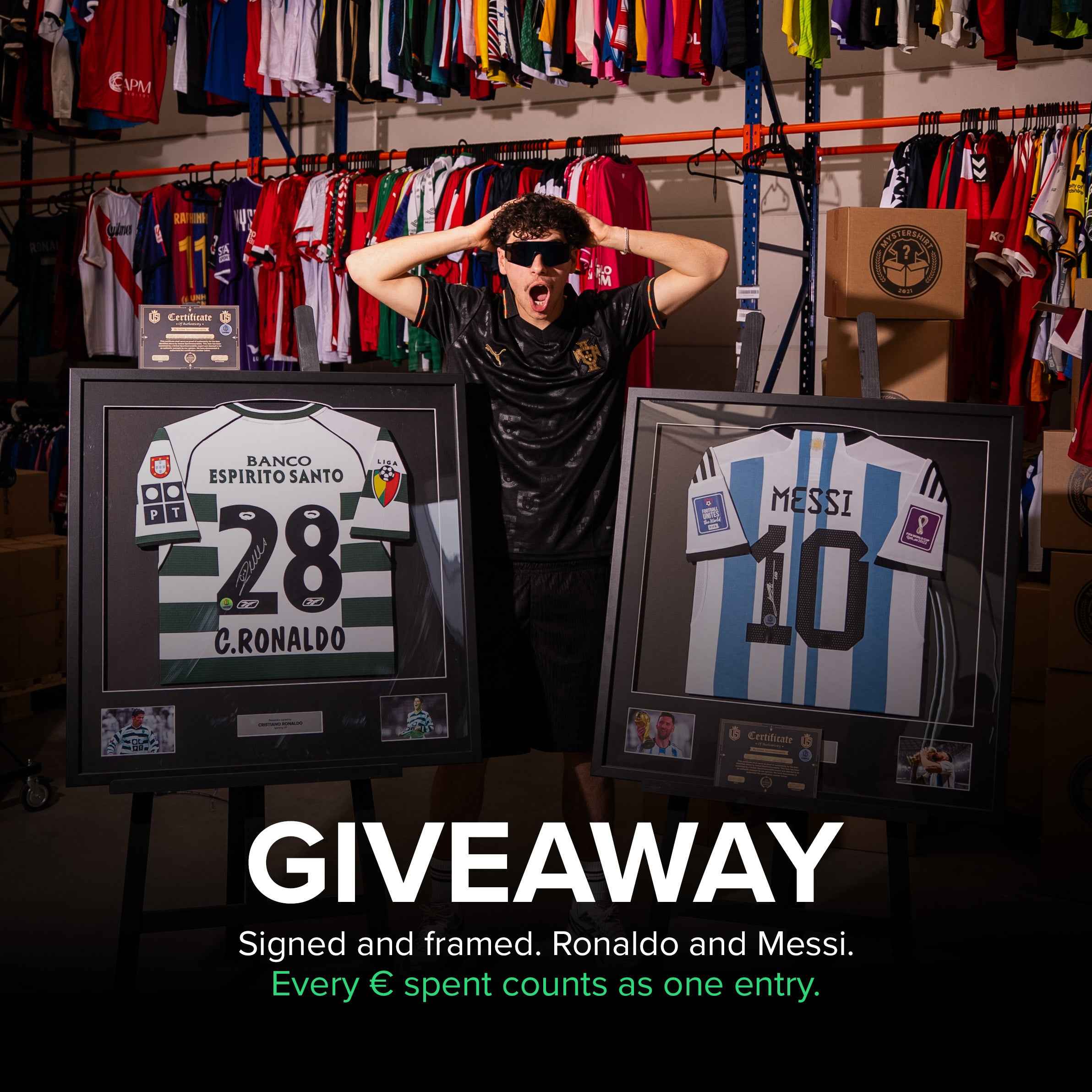 Premium Football Shirt Mystery Box 1+1 Free