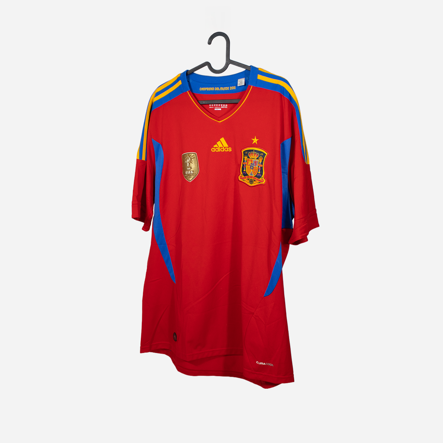 Spain 2010 Home Shirt – World Champions Edition voetbaltenues Mystershirt
