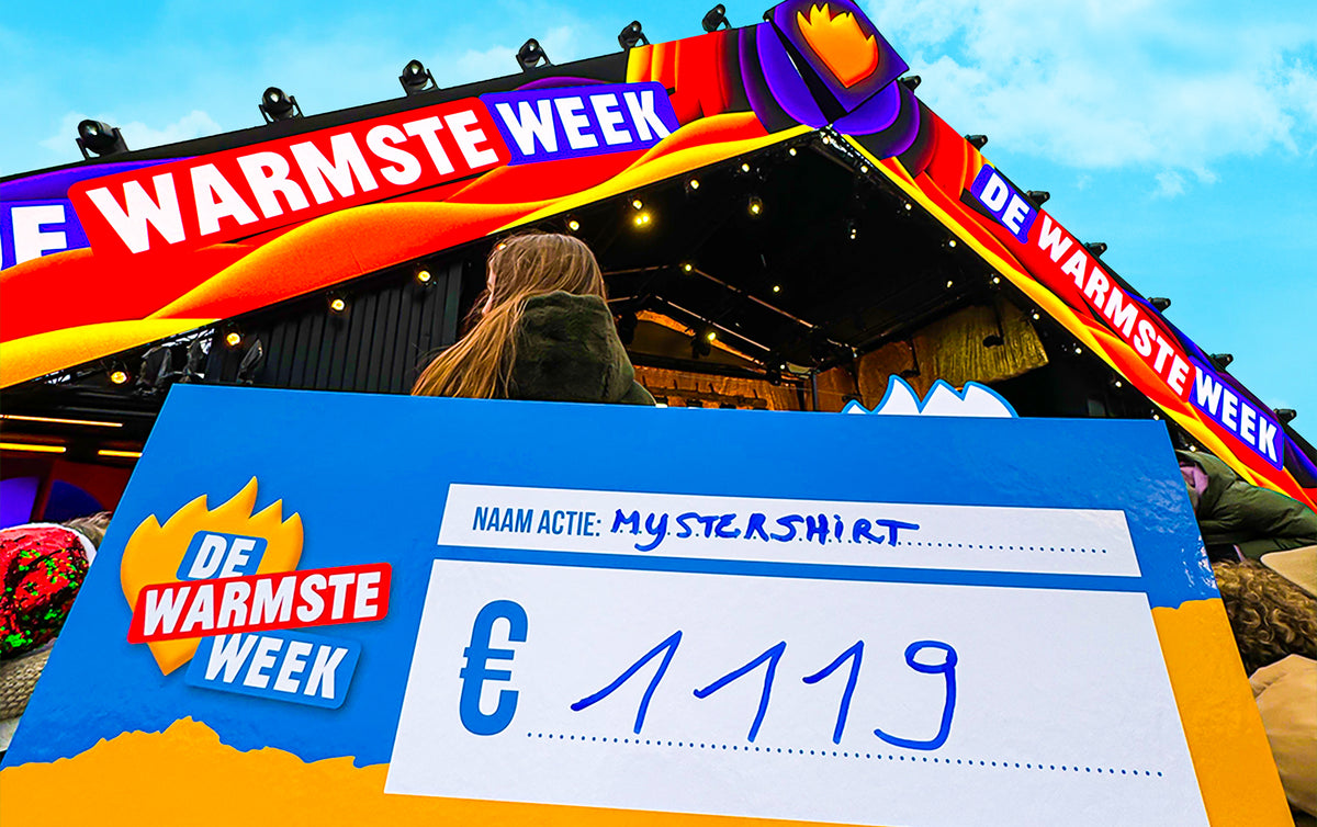 Warmste Week Cheque De Warmste Giveaway