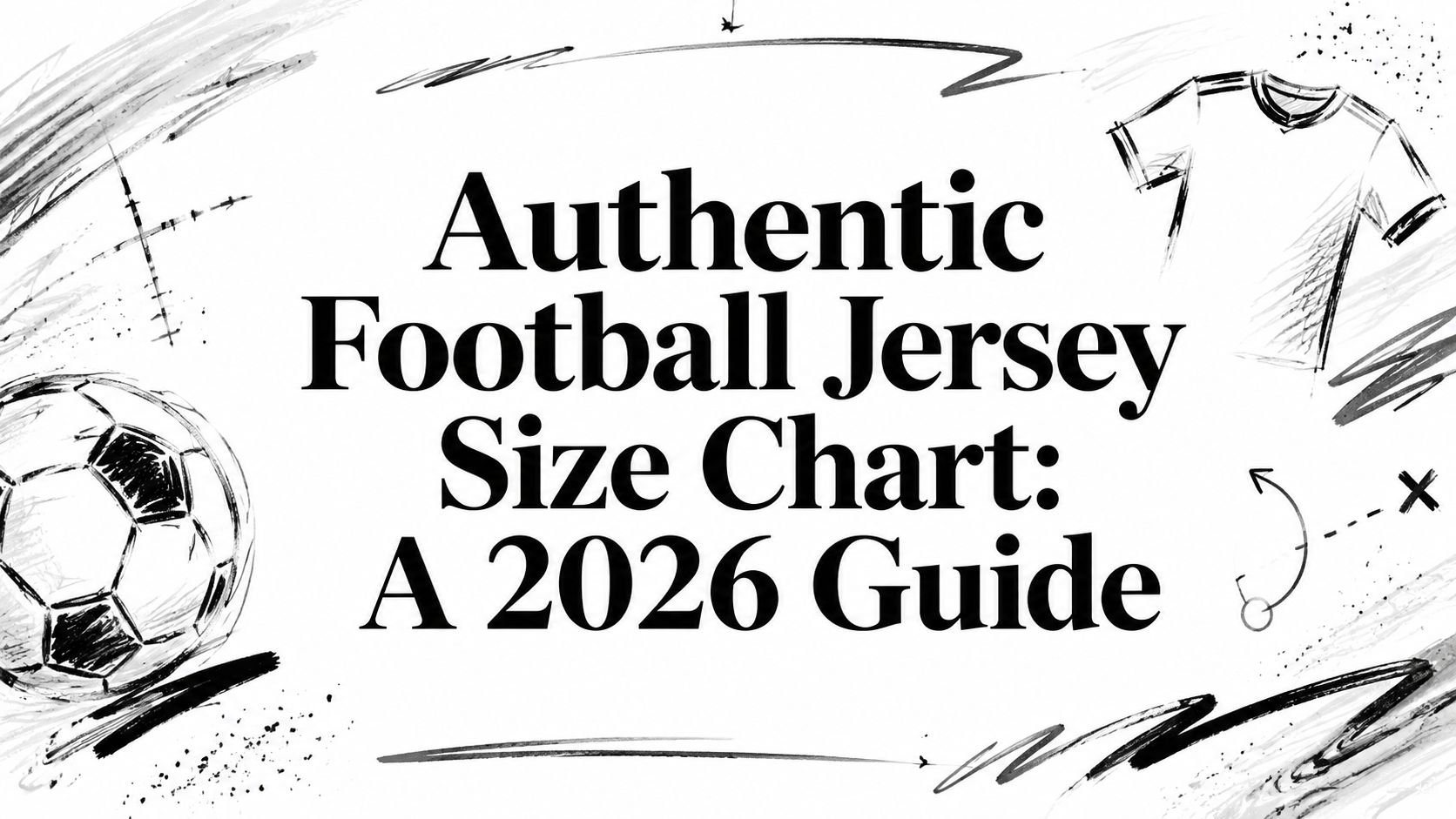 Authentic Football Jersey Size Chart: A 2026 Guide