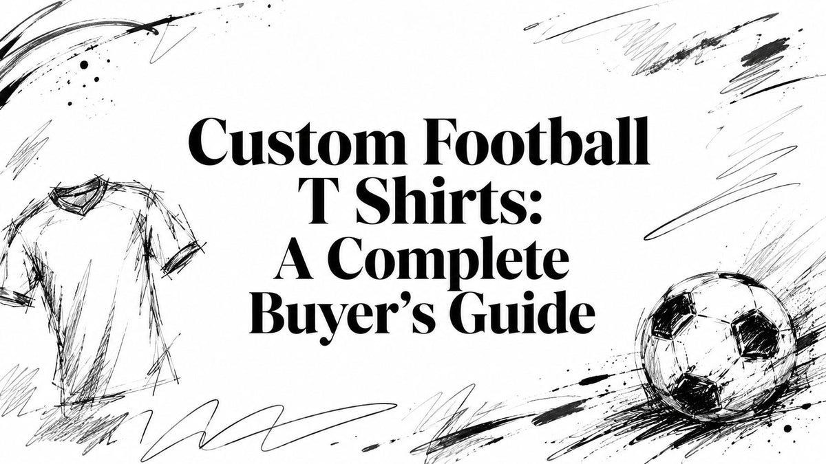 Custom Football T Shirts: A Complete Buyer's Guide
