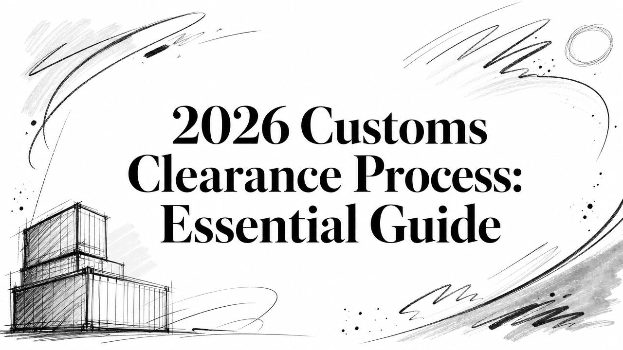 2026 Customs Clearance Process: Essential Guide