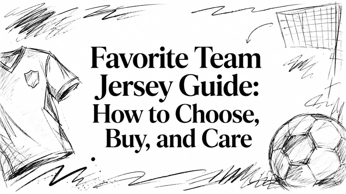 Favorite Team Jersey Guide: How to Choose, Buy, and Care