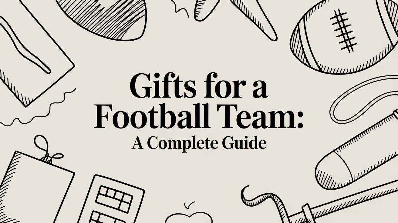 Gifts for a Football Team: A Complete Guide