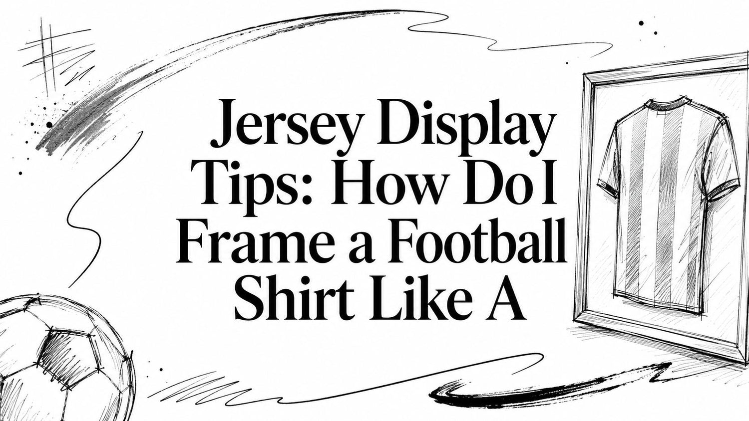 Jersey Display Tips: How Do I Frame a Football Shirt Like A