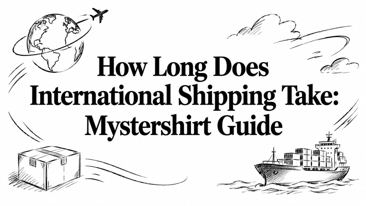 How Long Does International Shipping Take: Mystershirt Guide