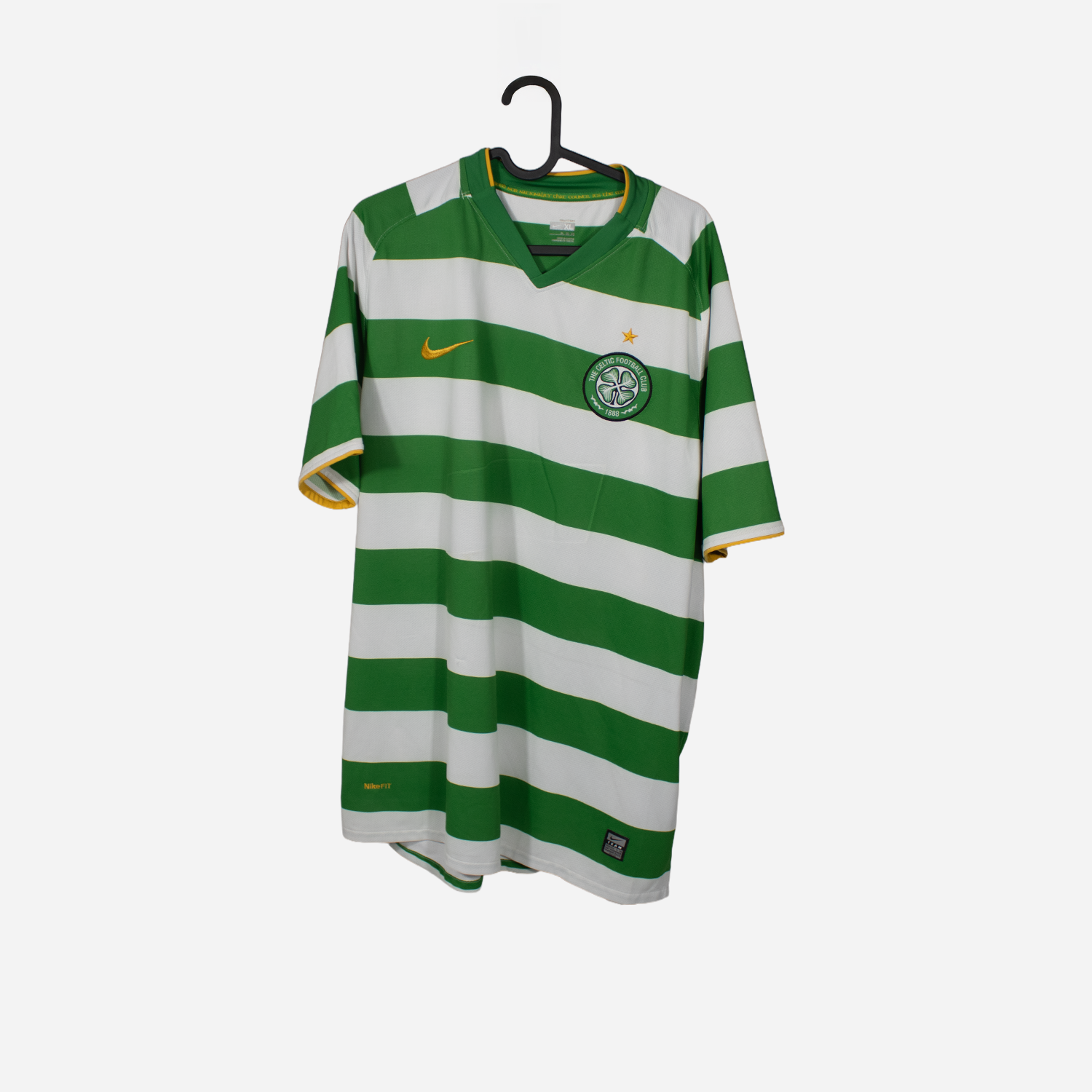 Celtic 2008-09 Home Shirt voetbaltenues Mystershirt