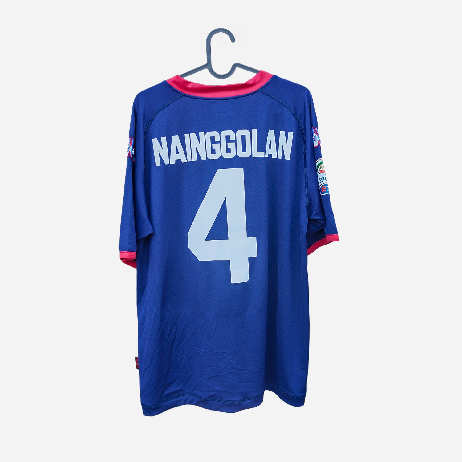 Cagliari 2013-14 Home Shirt – Radja Nainggolan #4 voetbaltenues Mystershirt