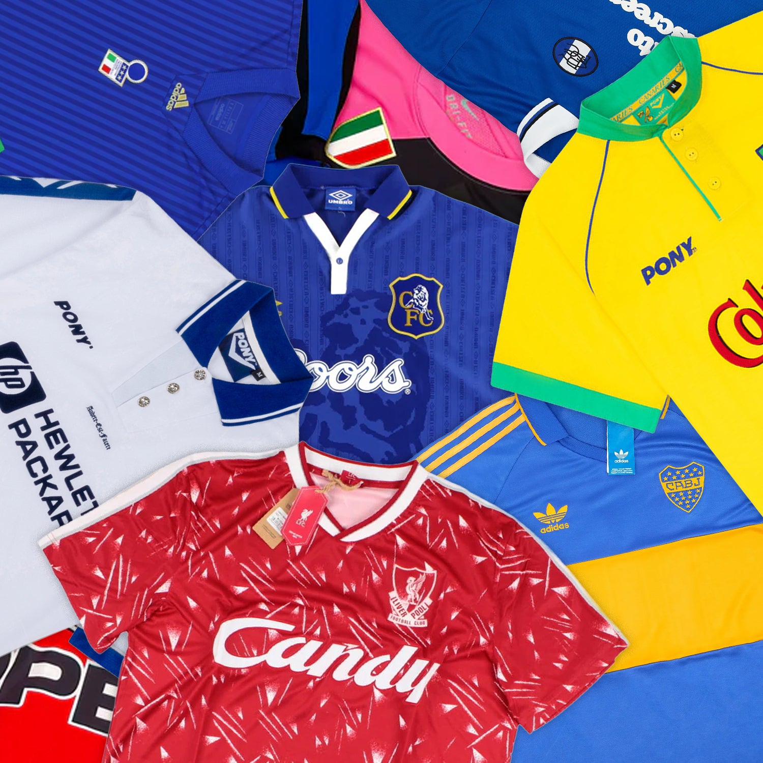 retro football shirts