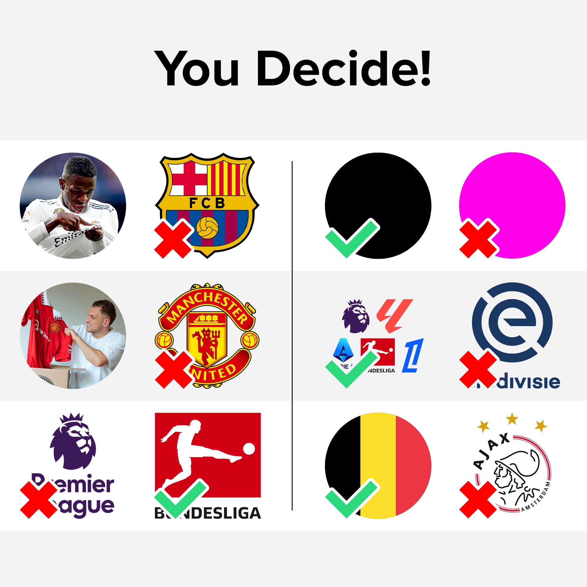 European Football Shirt Mystery Box Mystershirt