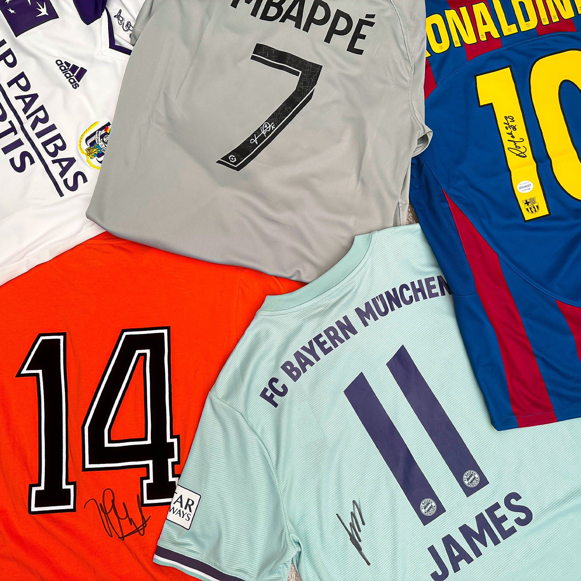 Signed Football Shirt Mystery Box Mystershirt