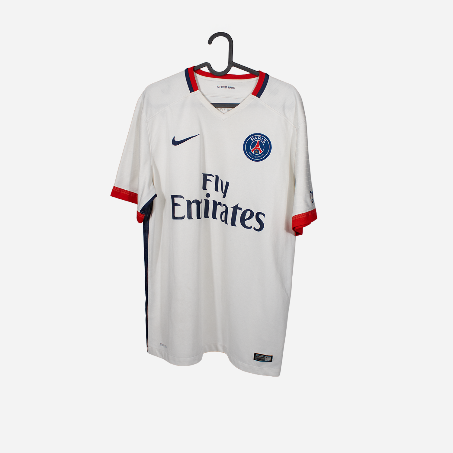 Paris Saint-Germain 2015-16 Away Shirt voetbaltenues Mystershirt