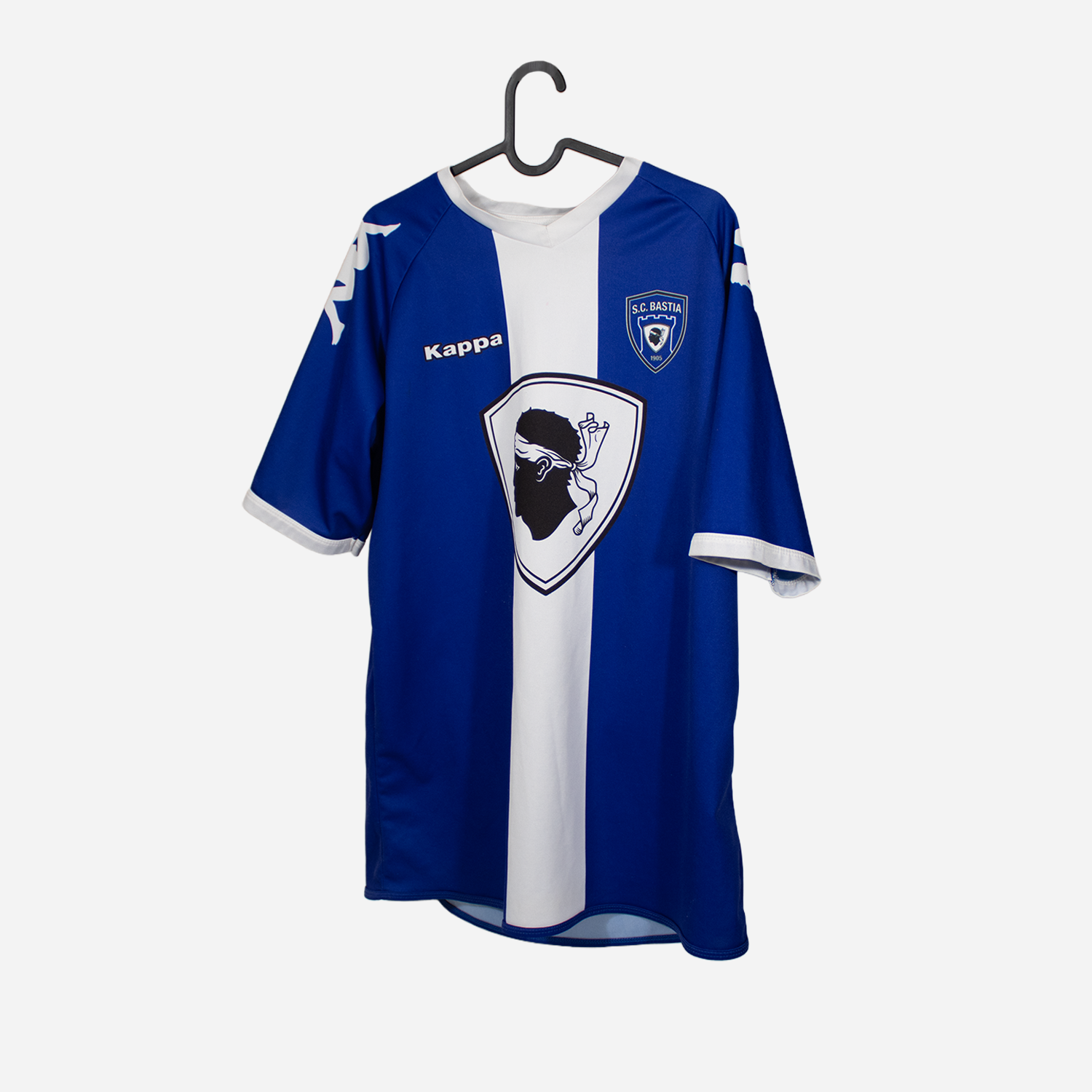 SC Bastia 2016-17 Home Shirt – Corsica Crest Special voetbaltenues Mystershirt