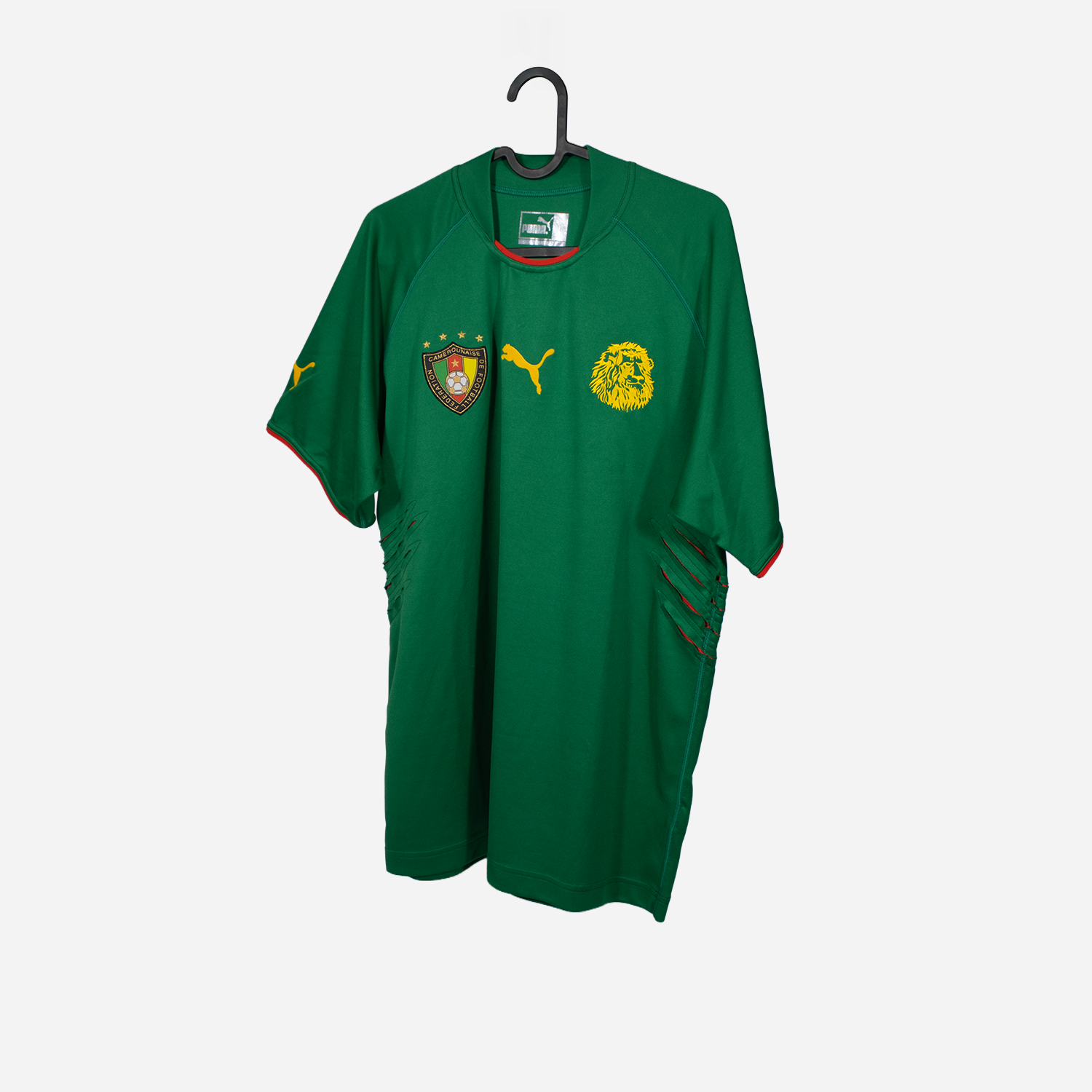 Cameroon 2004-06 Home Shirt voetbaltenues Mystershirt