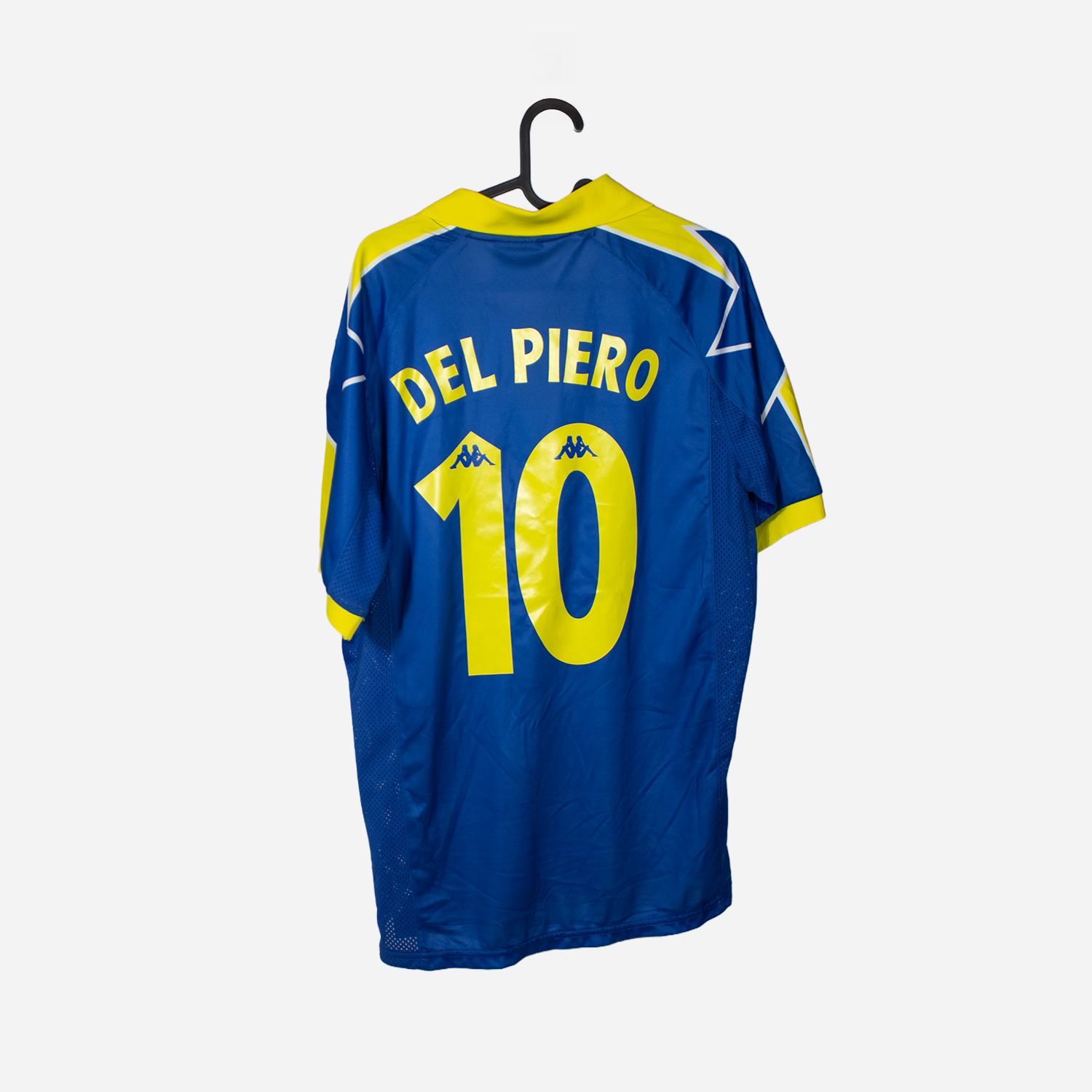Juventus FC 1997-98 Away Shirt - Del Piero #10 voetbaltenues Mystershirt